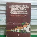 Upaya Penyelesaian Sengketa Sewa-Menyewa PERUMAHAN Menurut Ketentuan Perundang-Undangan