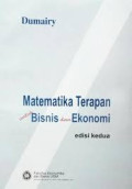 Matematika terapan untuk bisnis dan ekonomi.