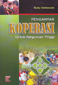 Pengantar koperasi  untuk perguruan tinggi