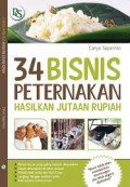 Tiga Puluh Empat Bisnis Peternakan Hasilkan Jutaan Rupiah