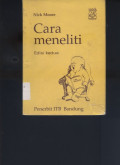 Cara meneliti