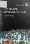Kiat belajar di perguruan tinggi