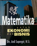 Matematika untu ekonomi dan bisnis