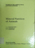 Mineral nutrition of animals