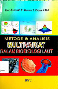 Metode & analisis multivariat dalam bioekologi laut