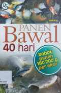 Panen bawal 40 hari