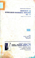Seminar dan kongres nasional biologi ke V