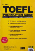 Toefl preparation guide : test of english as a foreign language