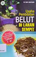 Usaha pembibitan belut di lahan sempit