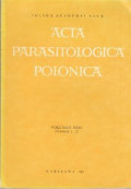 Acta parasitologica polonica