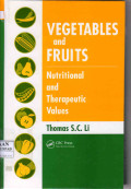 Vegetables and Fruits: Nutritional and Therapeutic Values