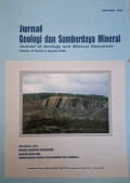 Jurnal Geologi dan Sumberdaya Mineral: Journal of Geology and Mineral Resources Volume 17 Nomor 3, Agustus 2016