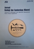 Jurnal Geologi dan Sumberdaya Mineral: Journal of Geology and Mineral Resources Volume 18 Nomor 3, Agustus 2017
