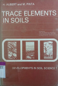 Trace Elements in Soils