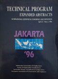 Technical Program Expanded Abstracts, International Geophysical Conference Conference and Exposition April 27-May 2, 1996