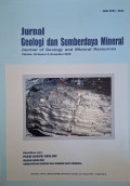 Jurnal Geologi dan Sumberdaya Mineral: Journal of Geology and Mineral Resources Volume 16 Nomor 4, November 2015