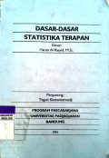 Dasar-Dasar Statistika Terapan