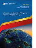Interaction of Monetary Policy and Financial Stability Policy