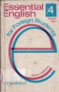 Essential english for foreign students book 4, students book