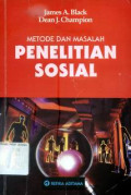 Metode dan masalah penelitian sosial
