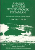 Analisa Ekonomi Proyek - proyek Pertanian