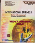 Internasional Business : Bisnis Internasional tantangan persaingan global