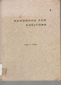 Handbook For Auditors