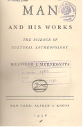 Man His Works,The Science of Cultural Antropology