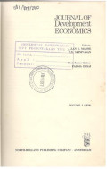 Journal of Develoment Economics