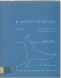 Mammals in the seas volume IV