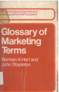 Glossarty of Marketing Terms