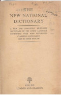 The New National Dictionary