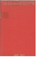 The Statesmans Year-Book 1972/1973