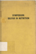 Symposium: Sulfur in Nutrition