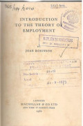 Introduction to The Theory Of Employment