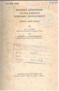 Westrn Enterprise In far Eastrn Economic Develoment China and japan
