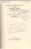 World Population and World Food Supplies