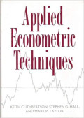 APPLIED ECONOMETRIC TECHNIQUES