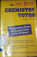 The High Schol Chemistry Tutor / Staff Of Research & Education Association