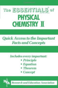 The Essentials Of Physical Chemistry Ii