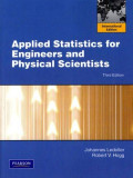 APPLIED STATISTICS FOR ENGINEERS AND PHYSICAL SCIENTISTS