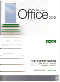 MICROSOFT OFFICE 2010 EXCEL