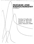 Nuclear And Radiochemistry