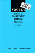 Vogels Texbook Of Quantitatif Chemical Analysis
