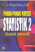 POKOK-POKOK MATERI STATISTIK 2 (STATISTIK INFERENSIF)