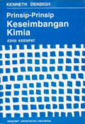 Prinsip - Prinsip Keseimbangan Kimia, Edisi Ke 4
