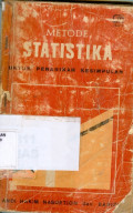 METODA STATISTIKA: untuk penarikan kesimpulan