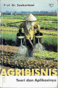 Agribisnis, teori dan aplikasinya