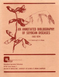 An annotated bibliography of soybean diseases