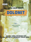 Bahan galian industri dolomit